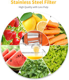 Morpilot Juicer Machine, Slow Masticating Juicer with Quiet Motor & Reverse Function