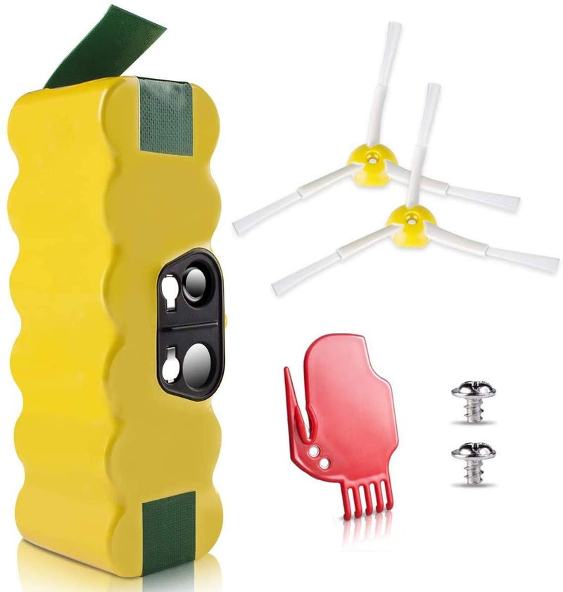 Morpilot 4050mAh 14.4V Replacement Ni-MH Battery Compatible with iRobot Roomba R3 500 600 700 800 900 Series 500 510 531 535 540 550 552 560 570 580 595 620 650 660 700 760 770 780 790 800 870 900