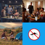 Spmou Rechargeable Mosquito Repeller, 25’ Mosquito Protection Zone, Portable Rechargeable, Includes 72 Hr Mosquito Repellent Refill, No Spray, No Candle or Flame Mosquito Repeller / DEET Alternative