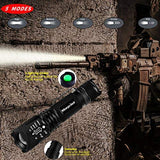 Tactical Pocket Knife Tactical Flashlight Set