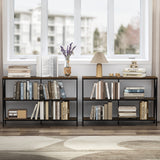 Cheflaud TV Stand for TVs up to 55",TV Console Table Storage Shelves,Wood Sofa Table for Living Room,Entryway