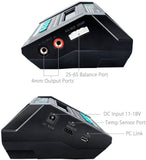 Keenstone Lipo Battery Charger/Discharger with Low Voltage Checker, 10A 100W AC/DC 1S-6S Digital Battery Balance Charger for Li-Po Li-Hv Li-Ion Li-Fe NiMH Ni-Cd Pb