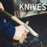 Multi Tool & Fire Starter Set, 15 in 1 Pocket Knife with Scissors | Magnesium Fire Starter with Compass & Whistle for Camping, Outdoor Survival, Hiking, Fishing