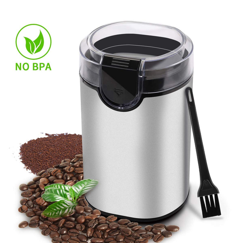 Coffee Bean Grinder Mill Grinder with Noiseless Motor One Touch