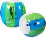Keenstone Two Bumper Balls Inflatable Bumper Ball 1.2M/4ft 1.5M/5ft Diameter Bubble Soccer Ball Blow Up in 5 Min Inflatable Bumper Bubble Balls for Adults