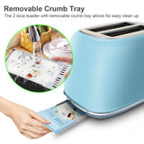 Retro Stainless Steel Bread Toaster