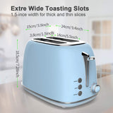 Retro Stainless Steel Bread Toaster