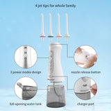 Collapsible Design Mini Portable Dental Water Flosser Oral Irrigator