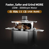 Coffee Bean Grinder Mill Grinder with Noiseless Motor One Touch