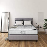 Full Size Hybrid Mattress, Medium Firm Bed in a Box, 10" with Pocket Innerspring and Breathable Foam, Back Pain Relief