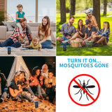 Morpilot Rechargeable Mosquito Repeller, Portable rechargeable, Includes 72 Hr Mosquito Repellent Refill, No Spray, No Candle or Flame mosquito repeller / DEET Alternative