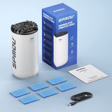 Spmou Rechargeable Mosquito Repeller, 25’ Mosquito Protection Zone, Portable Rechargeable, Includes 72 Hr Mosquito Repellent Refill, No Spray, No Candle or Flame Mosquito Repeller / DEET Alternative