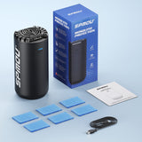 Spmou Rechargeable Mosquito Repeller, 25’ Mosquito Protection Zone, Portable Rechargeable, Includes 72 Hr Mosquito Repellent Refill, No Spray, No Candle or Flame Mosquito Repeller / DEET Alternative