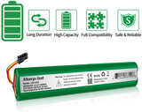 Morpilot 12V 4000mAh NiMh Battery for Neato Botvac Series 70e, 75, 80, 85 Robotic Vacuum 945-0129 945-0174 (NOT COMPATIBLE with Neato D4 D3 D5 D7)