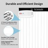 morpilot Pet Training Mat, Shock Mat for Cats Dogs, Pet Shock Mat with 9V Battery, 3 Training Modes, Smart Protection System, Repellent Mat Keep Pets Off