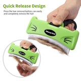 Morpilot Pet Grooming Brush, Deshedding Dog Brush with Quick Self Cleaning, Professional Pet Comb Removes Loose Hair and Combats Reduces Shedding Up To 95%, Deshedding Brush for Dogs and Cats (L)