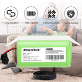14.4v 2600mAh Li-ion Rechargeable Replacement Battery Compatible with Ecovacs Deebot N79S, DN622, Eufy RoboVac 11, 11S,11S MAX, 30, 15C, 15T, 12, 35C