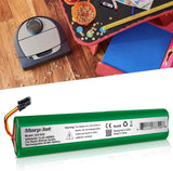 Morpilot 12V 4000mAh NiMh Battery for Neato Botvac Series 70e, 75, 80, 85 Robotic Vacuum 945-0129 945-0174 (NOT COMPATIBLE with Neato D4 D3 D5 D7)
