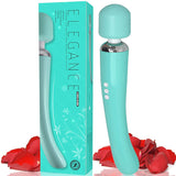 Morpilot Therapeutic Personal Massager - Handheld Cordless and Powerful Wand - 8 Speeds 20 Vibrating Patterns - USB Rechargeable - Magic Recovery Effect for Women and Men, Body, Neck, Back & Shoulders