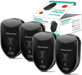 morpilot Ｍ－２Ultrasonic Pest Repeller ，4 Pack, Indoor Pest Control Electronic Plug in， Get Rid of - Rodents Squirrels Mice Rats Insects - Roaches Spiders Fleas Bed Bugs Flies Ants Fruit Fly!