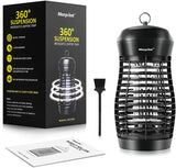 Morpilot Bug Zapper Outdoor 4200V Mosquito Electric Zapper 25W Mosquito lamp Killer Mosquito 2,500 Sq Insect Fly Trap Indoor & Outdoor - Waterproof Light Bulb Lamp