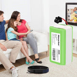 14.4v 2600mAh Li-ion Rechargeable Replacement Battery Compatible with Ecovacs Deebot N79S, DN622, Eufy RoboVac 11, 11S,11S MAX, 30, 15C, 15T, 12, 35C