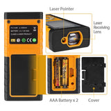 196Ft M/In/Ft Laser Tape Measure  with 2 Bubbles