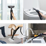 1500W Powerful Steam Mop, Keenstone® Multi-Purpose Steam Cleaner, Best Hand Held Steamer Cleaner with 13 Accessories for Cleaning, Home Use, Carpet, Floor, Upholstery, Window, Car Seat, Tile, Grout