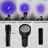 2 in 1 UV Tactical Flashlight Mini Ultraviolet Urine Detector