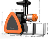 Morpilot Juicer Machine, Slow Masticating Juicer with Quiet Motor & Reverse Function