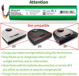 Morpilot 12V 4000mAh NiMh Battery for Neato Botvac Series 70e, 75, 80, 85 Robotic Vacuum 945-0129 945-0174 (NOT COMPATIBLE with Neato D4 D3 D5 D7)