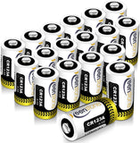 CR123A 3v Lithium Battery 18 Pack, Keenstone UL Certified Non-Rechargeable 1600mAh Lithium Batteries for Flashlight Torch Microphones (NOT for Arlo Cameras)