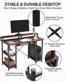 47" Computer Desk Writing Desk