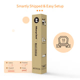 Full Size Hybrid Mattress, Medium Firm Bed in a Box, 10" with Pocket Innerspring and Breathable Foam, Back Pain Relief