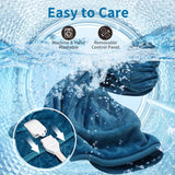 Electric Heated Throw Blanket, Keenstone Machine Washable Fast Heated Flannel Blanket Twin Size, Darkturquoise